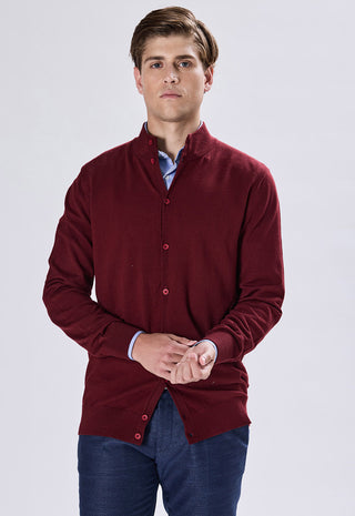 Cardigan Neck con Bottoni