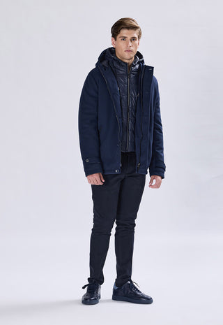 Parka con Gilet Removibile