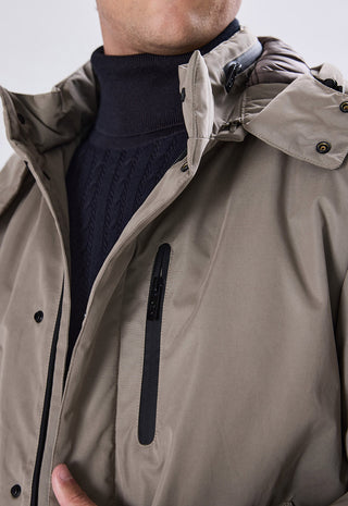 Parka Tecnico con Cappuccio