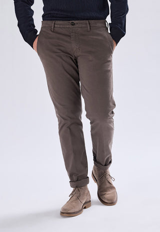 Pantalone Chino Raso Slim Fit