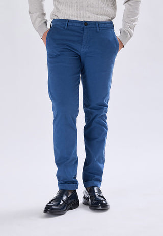 Pantalone Chino Raso Slim Fit