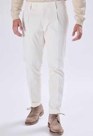 Pantalone Chino con Pinces