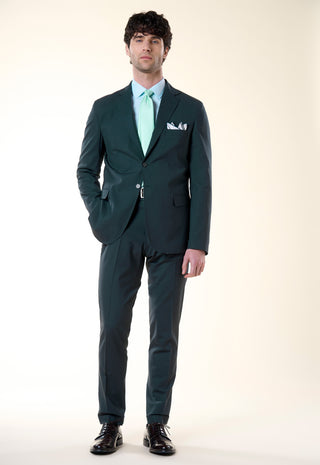 Abito Classico in Lana di Tasmania|Colore:Verde