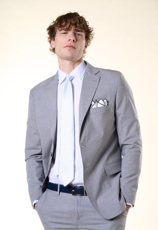 Abito Classico in Lana di Tasmania|Colore:Gr medio