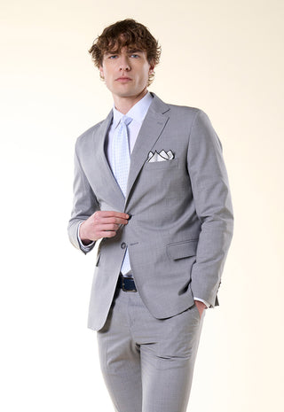 Abito Classico in Lana di Tasmania|Colore:Gr medio