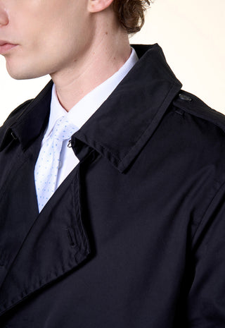 Trench Doppiopetto|Colore:Nero