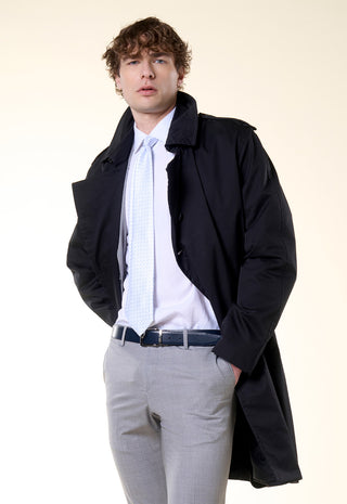 Trench Doppiopetto|Colore:Nero