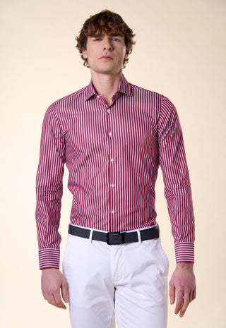 Camicia Slim Fit Micro-Check|Colore:Fant 03