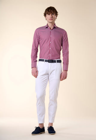 Camicia Slim Fit Micro-Check|Colore:Fant 03