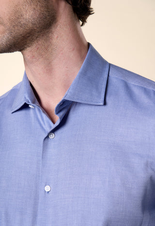 Camicia Oxford Unito Regular Fit|Colore:Azzurro