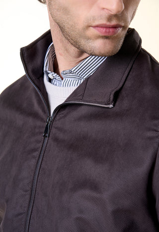 Giacca Bomber Dainetto Forato|Colore:Bruciato