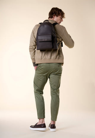 Zaino Urban Saffiano|Colore:Dark brown