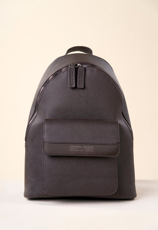 Zaino Urban Saffiano|Colore:Dark brown