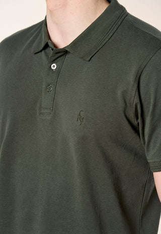 Polo Piquet 100% Cotone|Colore:Verde