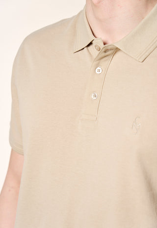 Polo Piquet 100% Cotone|Colore:Taupe