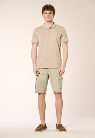 Polo Piquet 100% Cotone|Colore:Taupe