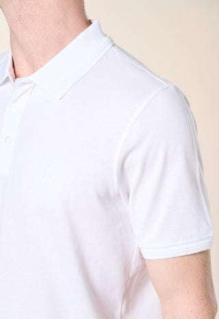 Polo Piquet 100% Cotone|Colore:Bianco