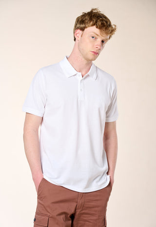 Polo Piquet 100% Cotone|Colore:Bianco
