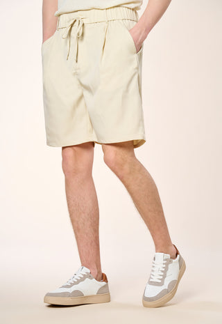 Bermuda "Relaxed Fit"|Colore:Crema