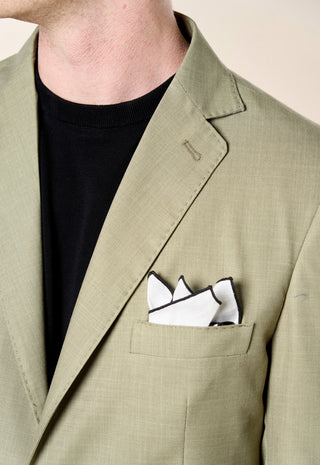 Giacca in Fresco Lana|Colore:Verde