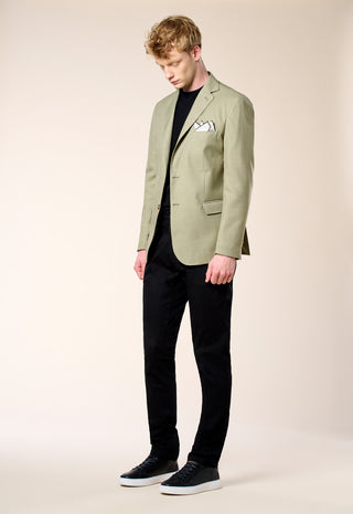 Giacca in Fresco Lana|Colore:Verde