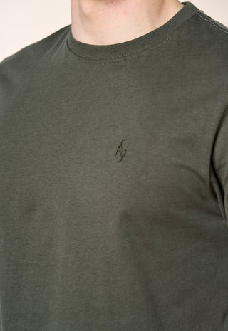 T-Shirt Basic 100% Puro Cotone|Colore:Verde