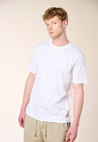 T-Shirt Basic 100% Puro Cotone|Colore:Optical white
