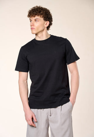 T-Shirt Basic 100% Puro Cotone|Colore:Nero
