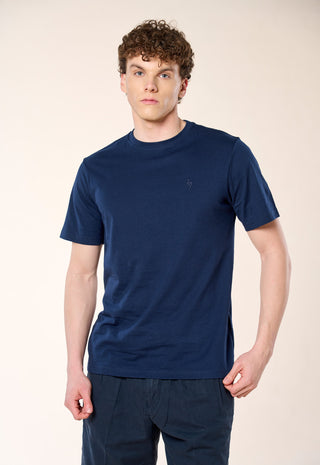 T-Shirt Basic 100% Puro Cotone|Colore:Light blue