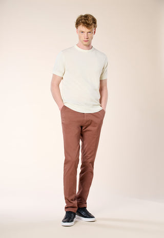 Maglia Girocollo Extrafine 100% Cotone|Colore:White