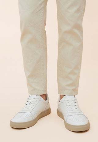 Sneaker Urban-Chic in Pelle e Suede|Colore:White