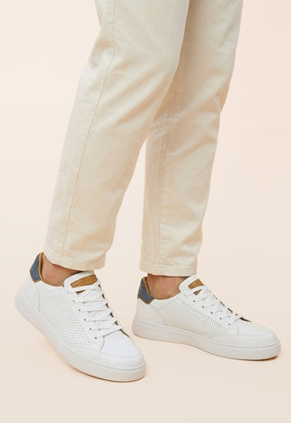Sneaker Urban Minimal in Pelle|Colore:White