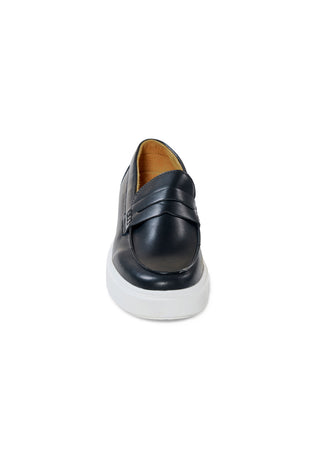 Mocassino Penny Hybrid in Pelle|Colore:Black