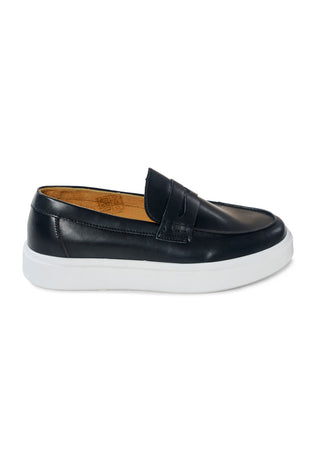 Mocassino Penny Hybrid in Pelle|Colore:Black