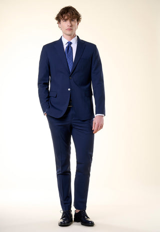 Abito Classico in Lana di Tasmania|Colore:Blu