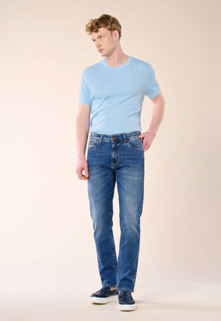 Jeans Denim Blue Lavaggio Medio|Colore:Denim