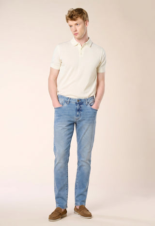 Jeans Denim Light Blue Lavaggio Chiaro|Colore:Denim