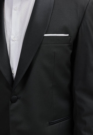 Smoking Classico Rever a Scialle|Colore:Nero