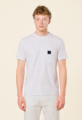 T-Shirt Minimal Logo Pocket|Colore:Blu navy
