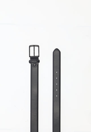 Cintura Essenziale con Fibbia Matte|Colore:Black