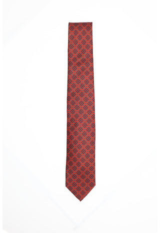 Cravatta Motivo Geometrico Vintage|Colore:Fantasia