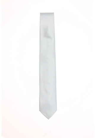 Cravatta Micro-Texture Argento|Colore:Unico