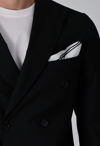 Abito Classico Doppiopetto|Colore:Nero