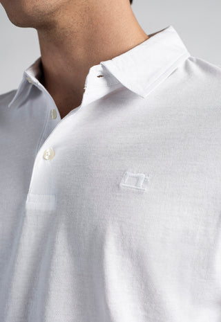 Polo Uomo in Cotone Piquet|Colore:Bianco