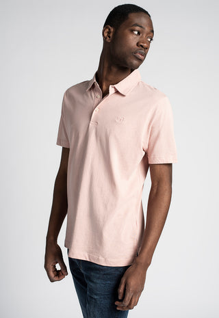 Polo Uomo in Cotone Piquet|Colore:Salmone