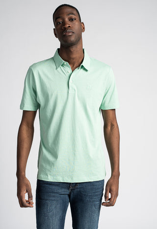 Polo Uomo in Cotone Piquet|Colore:Verde acqua
