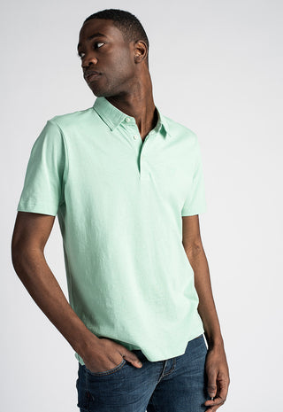 Polo Uomo in Cotone Piquet|Colore:Verde acqua
