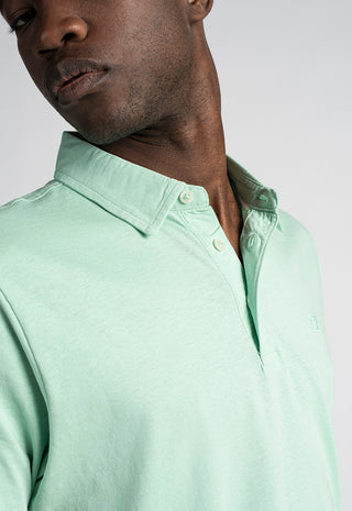 Polo Uomo in Cotone Piquet|Colore:Verde acqua