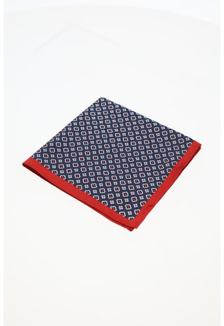 Pochette da Taschino Geometrica Rosoni Nero|Colore:Fantasia