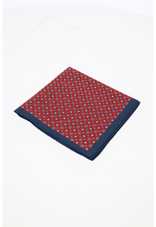 Pochette da Taschino Rossa Fantasia Geometrica|Colore:Fantasia